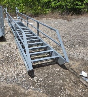 Galvanized Steps